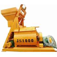 Cheap price 1m3 Double Horizontal Shaft Concrete Mixer JS1000 for sale