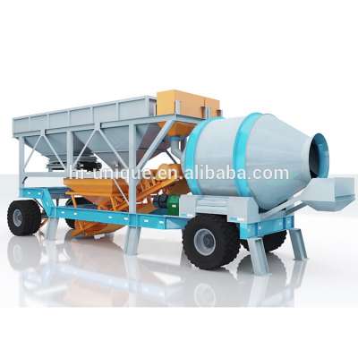 YHZM series 25-90m3/h Mobile Ready Mix Concrete Mixing Plant price